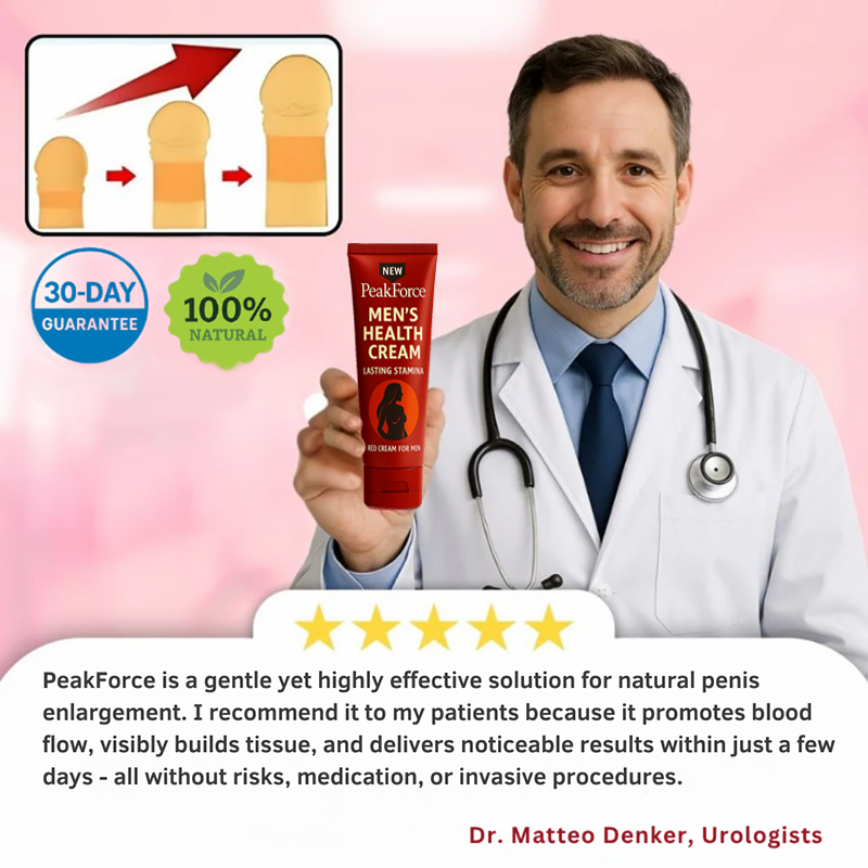 Cream for Men | Increase your penis size by up to 4.5 cm in just 7 days!