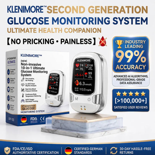 🔥Final 3 Hours：50% OFF🏆Brand-new non-invasive smart monitoring device ✅